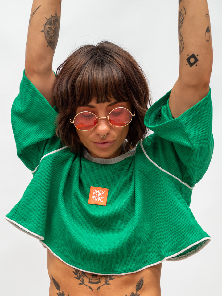 That 70's Waffle Top