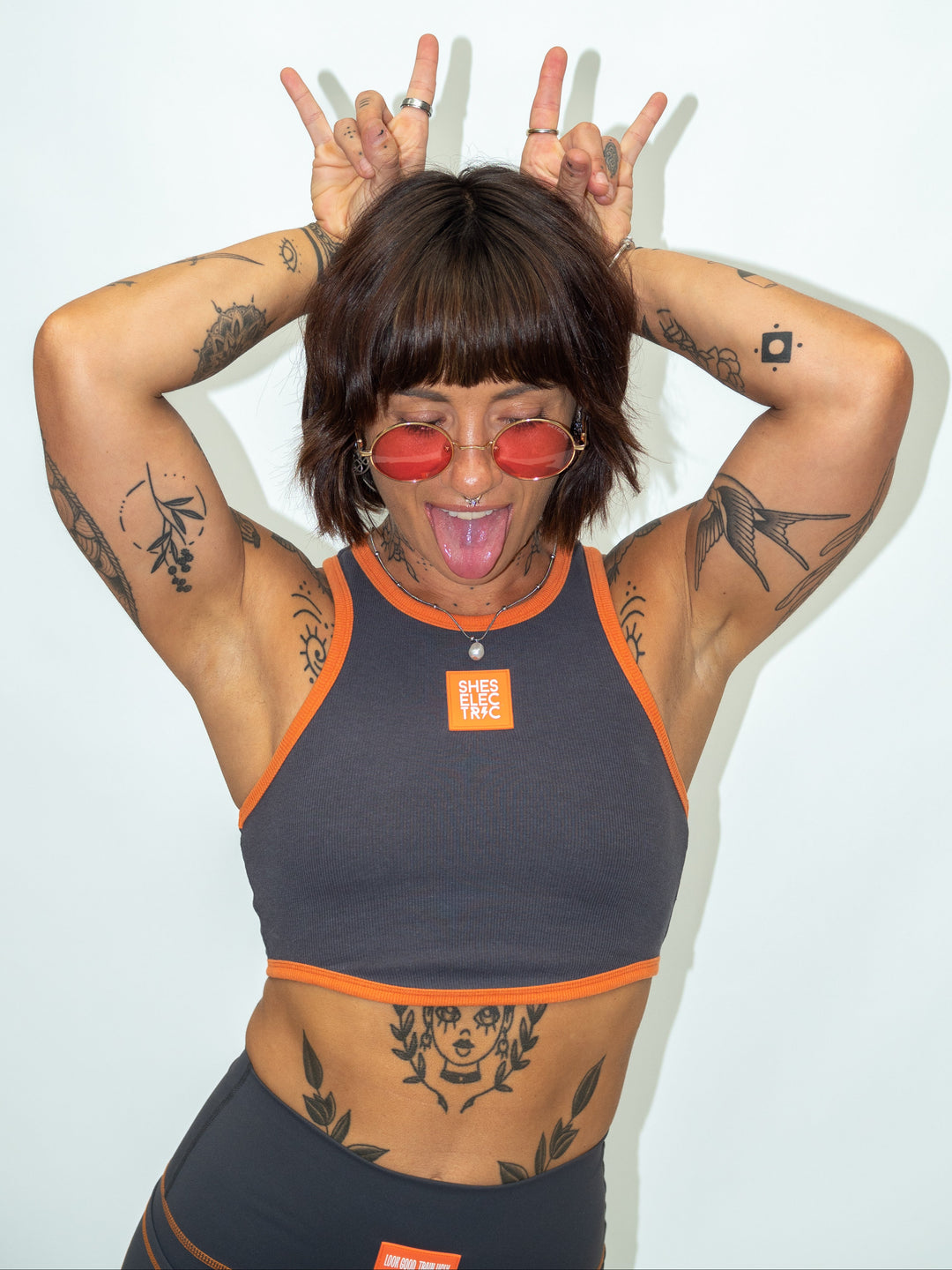 The Lava Ribbed Singlet