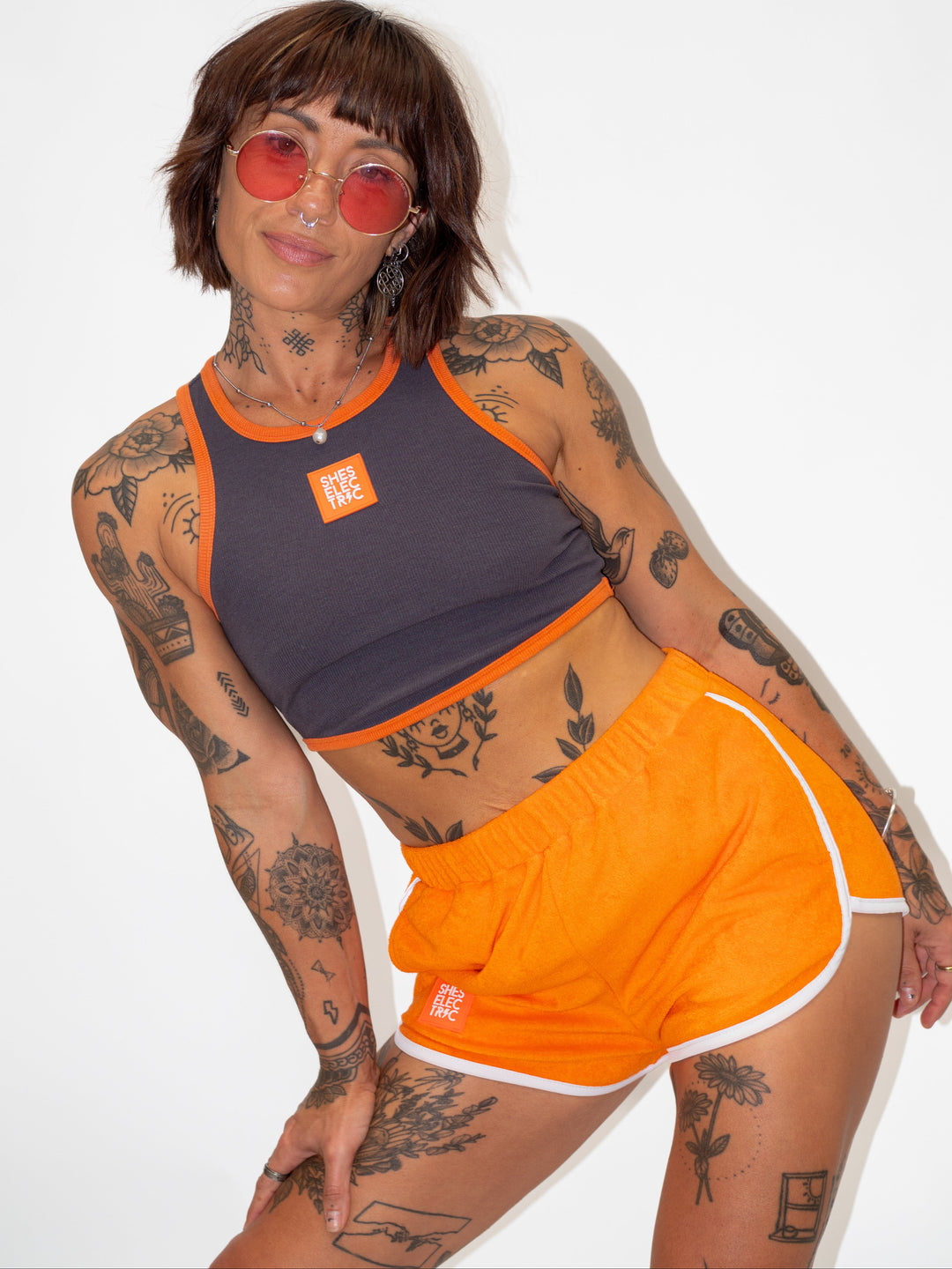 The Lava Ribbed Singlet