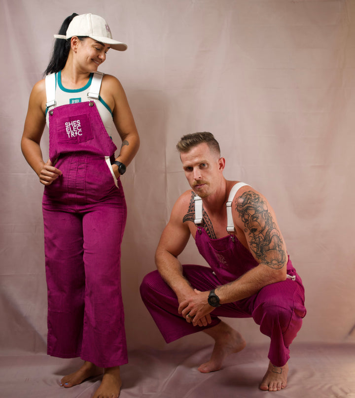 The Purple Rain Dungarees