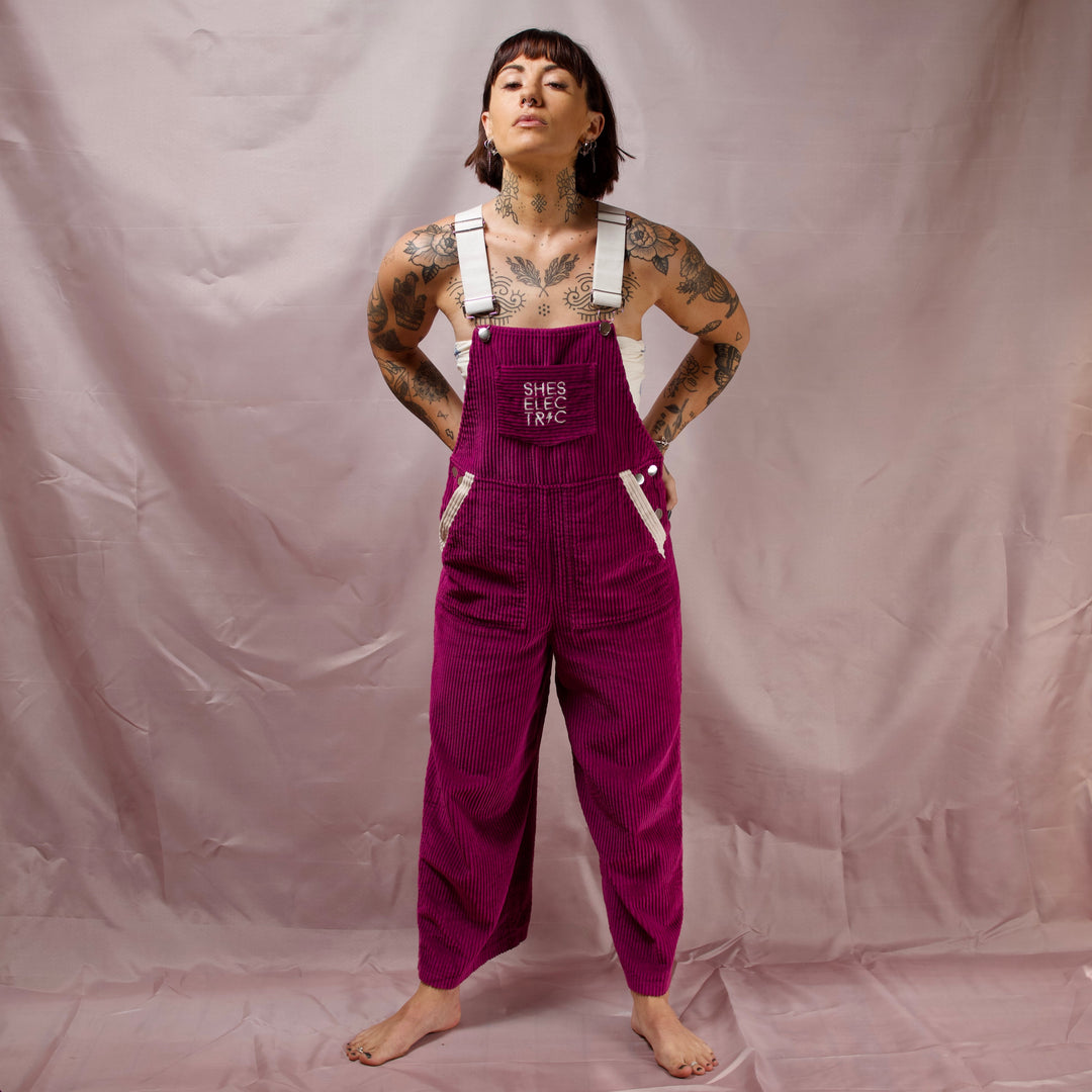 The Purple Rain Dungarees