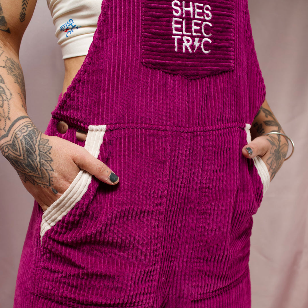 The Purple Rain Dungarees