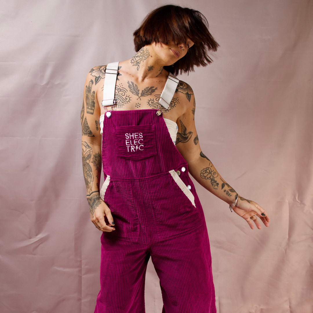 The Purple Rain Dungarees