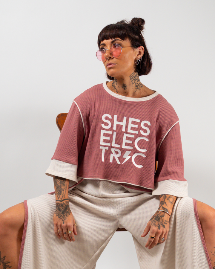 Diana Waffle Tee