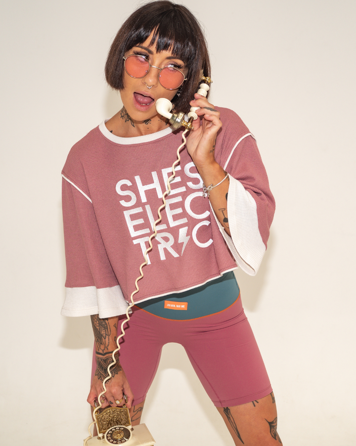 Diana Waffle Tee